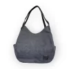Bolsa de Lona Color Gris Obscuro