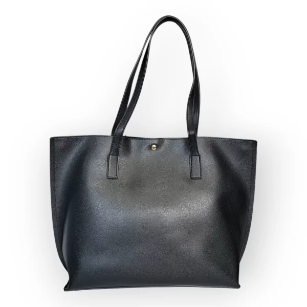 Bolsa de Piel Sintetica Color Negro Formal - Imagen 2