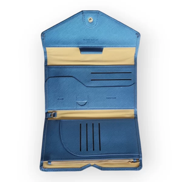Cartera Doblada con Broche Dama - Imagen 3