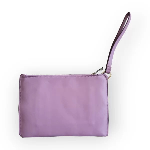 Cartera Tipo Muñequera de Vinipiel Violeta - Imagen 2