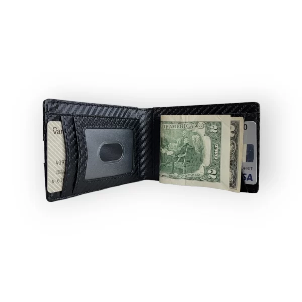 Cartera Tipo Tarjetero con Sujeta Billetes - Imagen 2