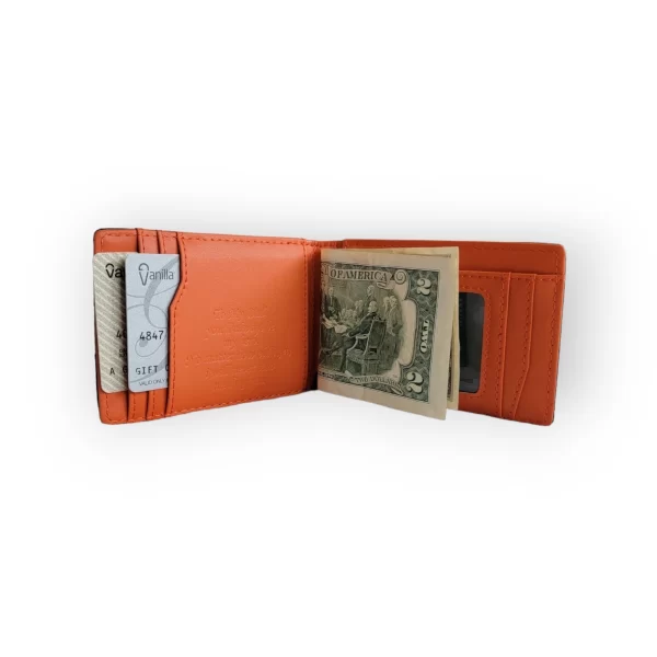 Cartera Tipo Tarjetero con Sujeta Billetes - Imagen 2