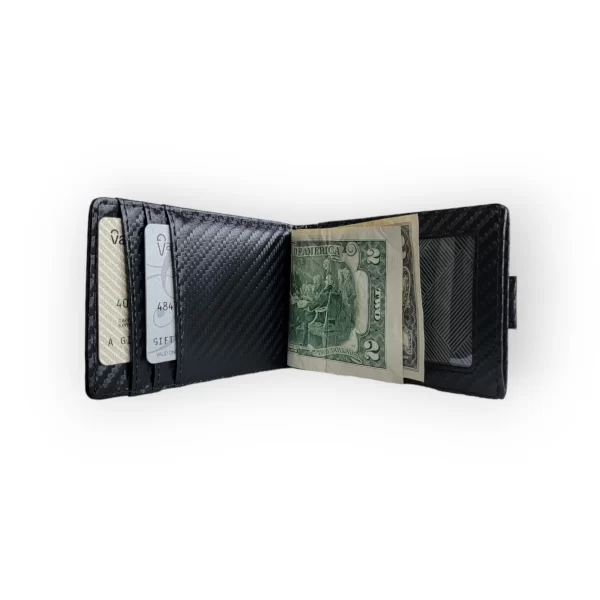 Cartera Tipo Tarjetero con Sujeta Billetes - Imagen 2
