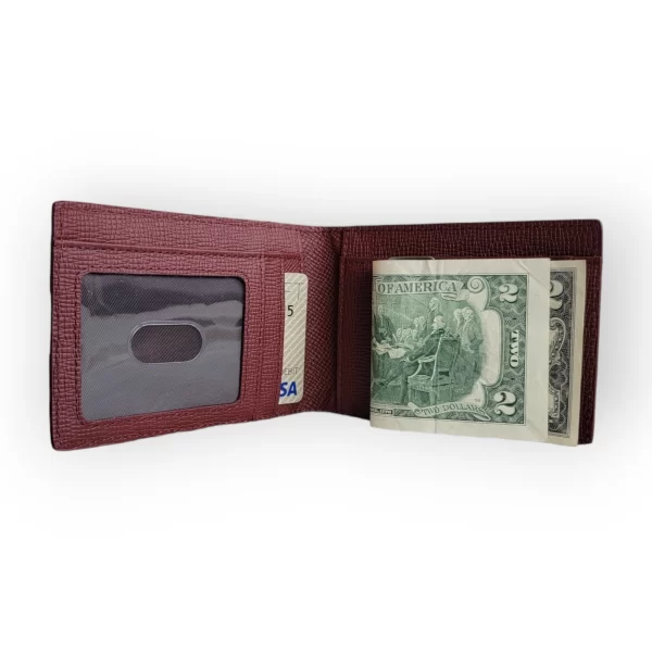Cartera Tipo Tarjetero con Sujeta Billetes - Imagen 3
