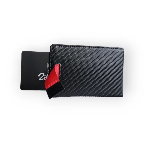 Cartera Tipo Tarjetero con Sujeta Billetes - Imagen 4