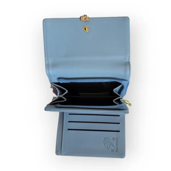 Duo de Carteras de Dama en color Azul Claro - Imagen 3