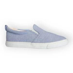 Zapatos de Lona a Rayas con Resorte