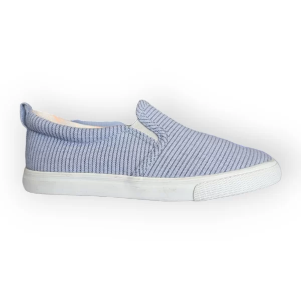 Zapatos de Lona a Rayas con Resorte
