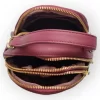 Bolsa Pequeña De Vinipiel Color Vino - Imagen 4