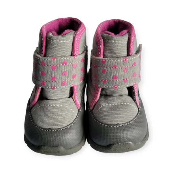 Botas De Tela Impermeable De Color Gris - Imagen 3