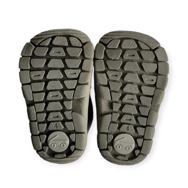 Botas De Tela Impermeable De Color Gris - Imagen 4