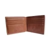 Cartera De Piel Color Café - Imagen 3
