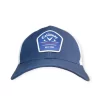 Gorra Azul Marino Con Blanco Con Parche Al Frente
